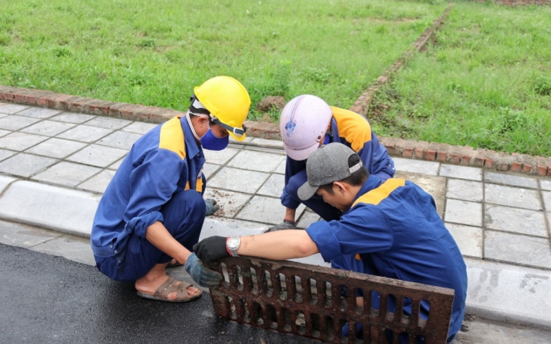 nạo vét hố ga tại khu công nghiệp hải dương